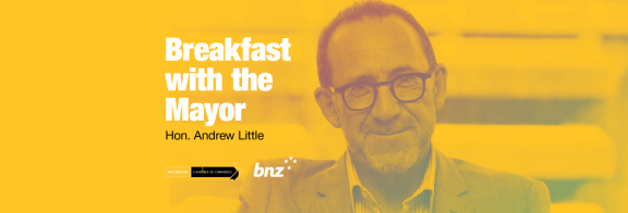 Breakfast with the Mayor 2026 Website Banner