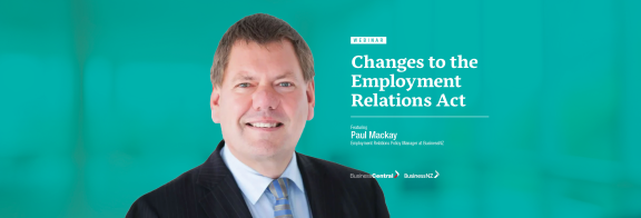 Changes to the Employment Relations Act